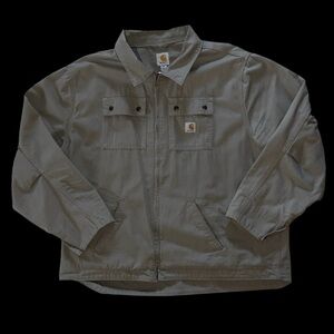 Carhartt Flint Jacket in Beige Size 2XL